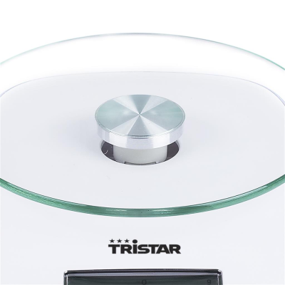 Tristar KW-2445 Kitchen scale, White | Tristar | Kitchen scales | KW-2445 | Maximum weight (capacity) 5 kg | Graduation 1 g | Display type LCD | White
