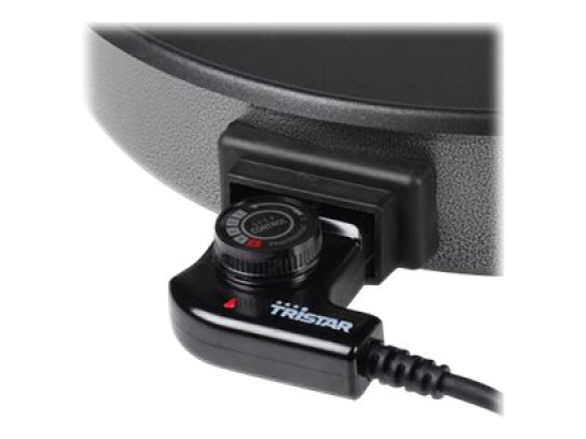 Tristar | Multifunctional grill pan | PZ-2964 | Diameter 40 cm | Grill | 1500 W | Lid included | Fixed handle | Black