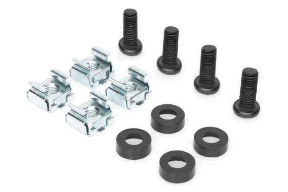 Digitus | 1U cable brush management panel open brush | DN-97661 | Black | The Cable Brush Management Panel is getting fixed on the 483 mm (19”) profile rails