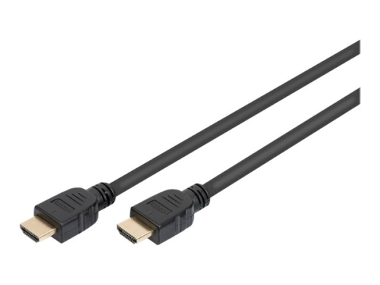 Digitus | Ultra High Speed HDMI Cable with Ethernet | AK-330124-010-S | HDMI Male (type A) | HDMI Male (type A) | HDMI to HDMI | 1 m