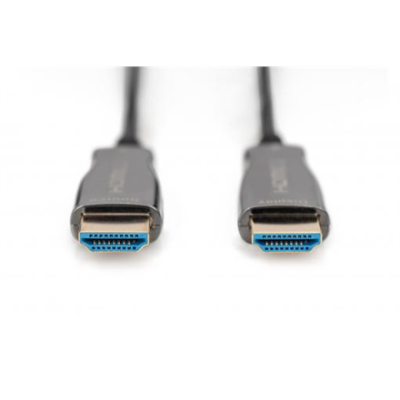 Digitus | HDMI AOC Hybrid-Fiber Connection Cable | AK-330125-100-S | HDMI Male (type A) | HDMI Male (type A) | HDMI to HDMI | 10 m