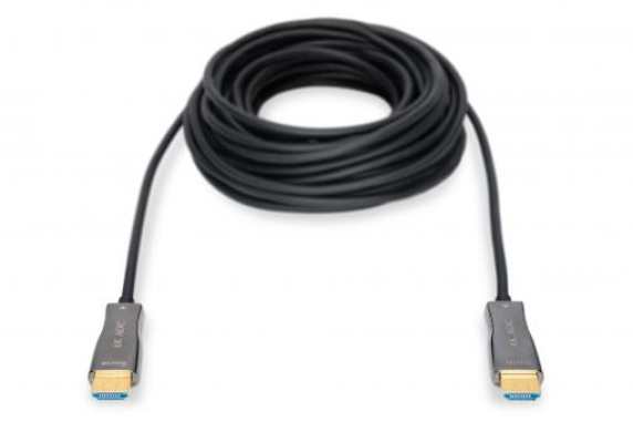 Digitus | HDMI AOC Hybrid-Fiber Connection Cable | AK-330125-100-S | HDMI Male (type A) | HDMI Male (type A) | HDMI to HDMI | 10 m