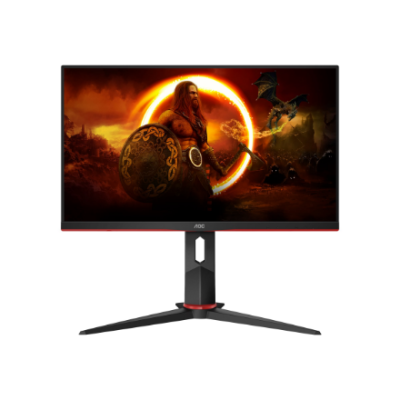 AOC | Monitor | 24G2ZU / BK | 23.8 " | IPS | FHD | 16:9 | 240 Hz | 1 ms | 1920 x 1080 | 350 cd / m² | Headphone out (3.5mm) | HDMI ports quantity 2 | Black | Warranty 36 month(s)
