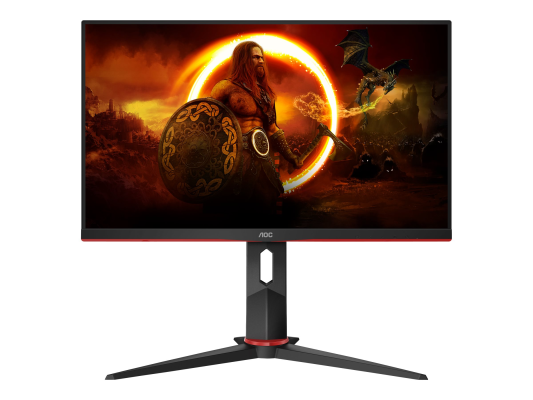 AOC | Monitor | 24G2ZU / BK | 23.8 " | IPS | FHD | 16:9 | 240 Hz | 1 ms | 1920 x 1080 | 350 cd / m² | Headphone out (3.5mm) | HDMI ports quantity 2 | Black | Warranty 36 month(s)