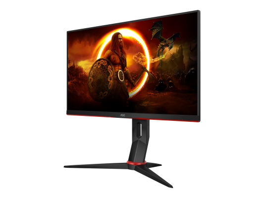 AOC | Monitor | 24G2ZU / BK | 23.8 " | IPS | FHD | 16:9 | 240 Hz | 1 ms | 1920 x 1080 | 350 cd / m² | Headphone out (3.5mm) | HDMI ports quantity 2 | Black | Warranty 36 month(s)