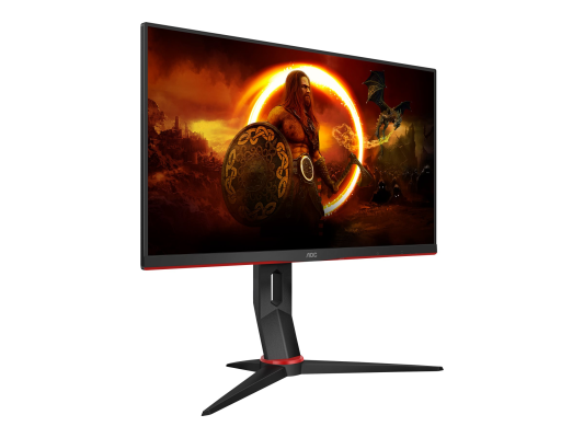 AOC | Monitor | 24G2ZU / BK | 23.8 " | IPS | FHD | 16:9 | 240 Hz | 1 ms | 1920 x 1080 | 350 cd / m² | Headphone out (3.5mm) | HDMI ports quantity 2 | Black | Warranty 36 month(s)