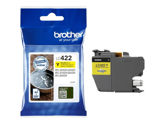 Brother LC422Y | Ink Cartridge | Yellow