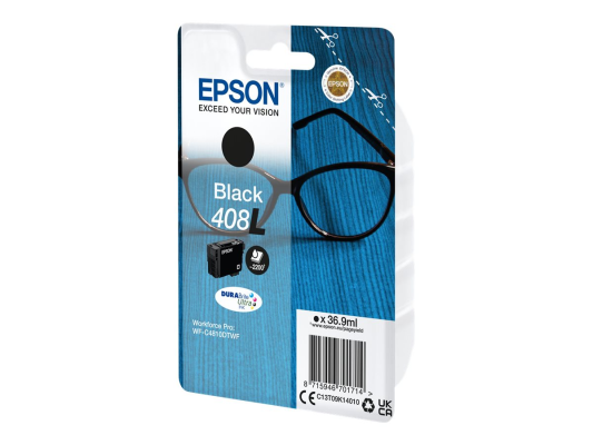 Epson 408L | DURABrite Ultra Ink | Black