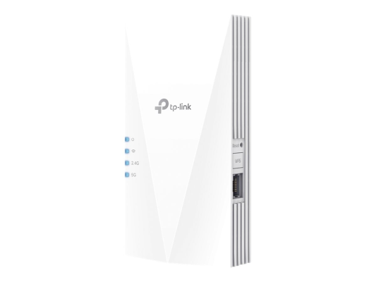 TP-LINK | AX1800 Wi-Fi 6 Range Extender | RE600X | 802.11ax | 2.4GHz / 5GHz | Ethernet LAN (RJ-45) ports 1 | MU-MiMO Yes | no PoE | Antenna type 2xInternal