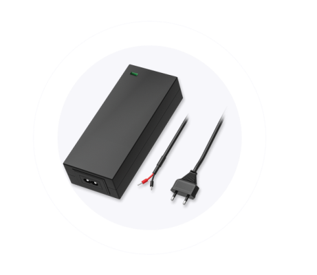 Teltonika - PR317EUA - EU power supply, 62W (AC / DC Power supply EU Plug 48V 1.3A 1500+2000mm with 2.5mm^2 wire ferrule) | Teltonika EU 2-PIN POWER SUPPLY 62W for TSW200 | EU 2-PIN POWER SUPPLY, 62W