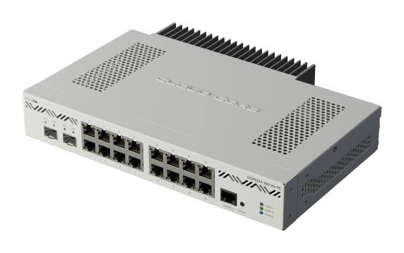 Ethernet Router | CCR2004-16G-2S+PC | 10 / 100 / 1000 Mbit / s | Mesh Support No | MU-MiMO No | No mobile broadband