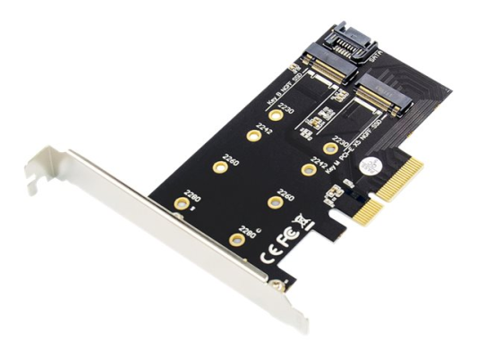 Digitus | M.2 NGFF / NVMe SSD PCI Express 3.0 (x4) Add-On Card | DS-33170