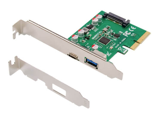 Digitus | PCIe card, USB-C 3.1 Gen 2, 10Gpbs, USB-A 3.1 | DS-30225