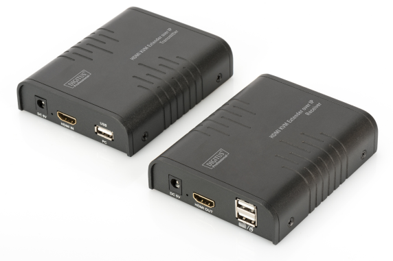 Digitus | HDMI KVM Extender over IP, Set | DS-55202