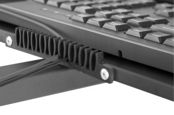 Digitus | Mobile workstation with individual height adjustment | DA-90374 | Monitor Mount, PC Holder | 17-32 " | Black