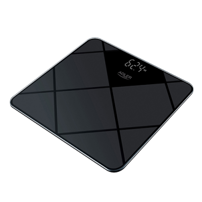 Adler | Bathroom Scale | AD 8169 | Maximum weight (capacity) 180 kg | Accuracy 100 g | Graphite / Black
