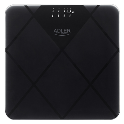 Adler | Bathroom Scale | AD 8169 | Maximum weight (capacity) 180 kg | Accuracy 100 g | Graphite / Black