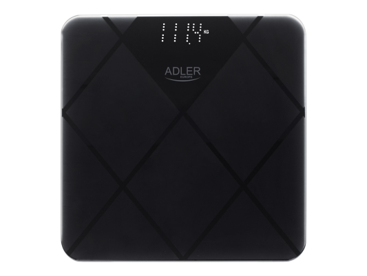 Adler | Bathroom Scale | AD 8169 | Maximum weight (capacity) 180 kg | Accuracy 100 g | Graphite / Black