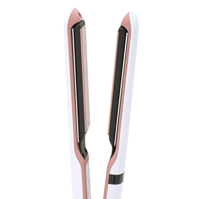 Adler | Hair Straightener | AD 2321 | Warranty 24 month(s) | Ceramic heating system | Display LCD | Temperature (min) 140 °C | Temperature (max) 220 °C | 45 W | Pearl White