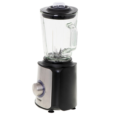 Mesko | Blender | MS 4080 | Tabletop | 600 W | Jar material Glass | Jar capacity 1.5 L | Ice crushing | Black / Silver