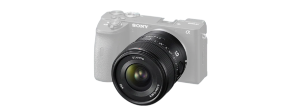 Sony | SEL-15F14G E 15mm F1.4 G Wide-Angle APS-C Lens | Sony