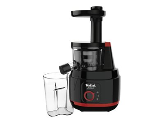 JUICER ZC150838 TEFAL | TEFAL | Juiceo Juice extractor | ZC150838 | Type Centrifugal | Red / Black | 150 W | Number of speeds 1 presets