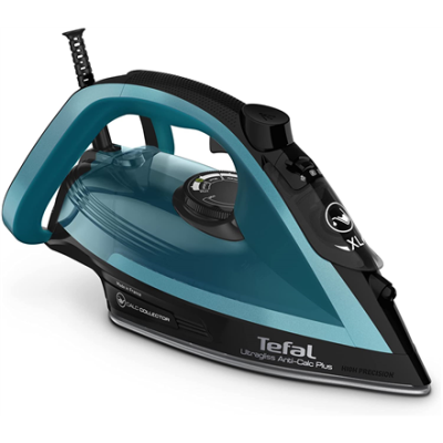 TEFAL | FV6832E0 | Steam Iron | 2800 W | Water tank capacity 270 ml | Continuous steam 50 g / min | Steam boost performance 260 g / min | Black / Blue
