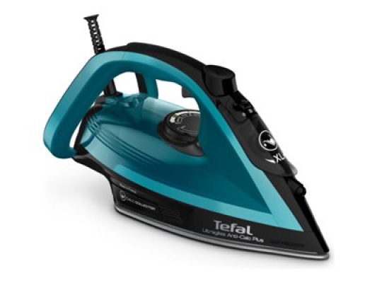 TEFAL | FV6832E0 | Steam Iron | 2800 W | Water tank capacity 270 ml | Continuous steam 50 g / min | Steam boost performance 260 g / min | Black / Blue