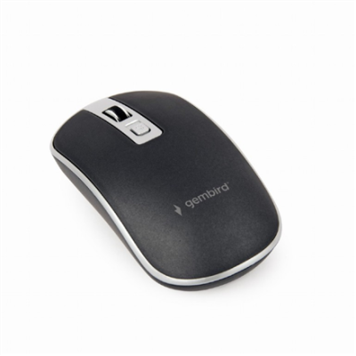 Gembird | Optical USB mouse | MUS-4B-06-BS | Optical mouse | Black / Silver