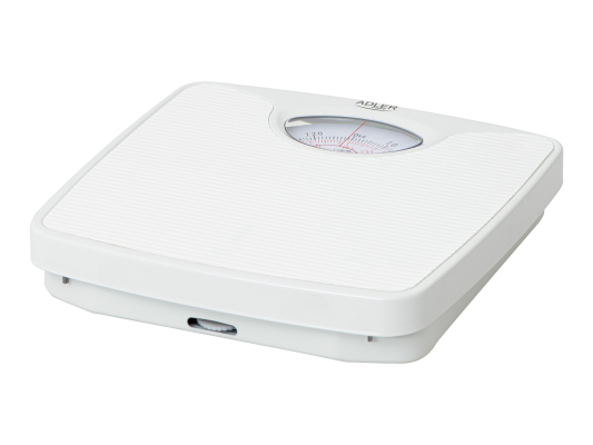 Adler | Mechanical bathroom scale | AD 8151w | Maximum weight (capacity) 130 kg | Accuracy 1000 g | White