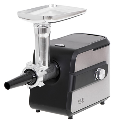 Adler | Meat mincer with a shredder | AD 4813 | Silver / Black | 600 W | Number of speeds 2 | Throughput (kg / min) 1