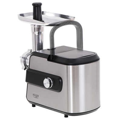 Adler | Meat mincer with a shredder | AD 4813 | Silver / Black | 600 W | Number of speeds 2 | Throughput (kg / min) 1