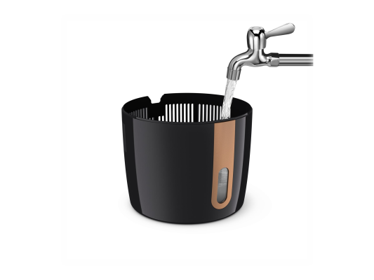 Philips | HU2718 / 10 | Humidifier | 17 W | Water tank capacity 2 L | Suitable for rooms up to 32 m² | NanoCloud technology | Humidification capacity 200 ml / hr | Black / Copper