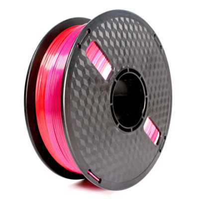 Flashforge Filament, PLA Silk Rainbow | 3DP-PLA-SK-01-RP | 1.75 mm diameter, 1kg / spool | Red / Purple
