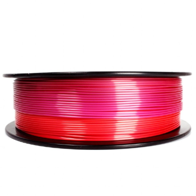 Flashforge Filament, PLA Silk Rainbow | 3DP-PLA-SK-01-RP | 1.75 mm diameter, 1kg / spool | Red / Purple