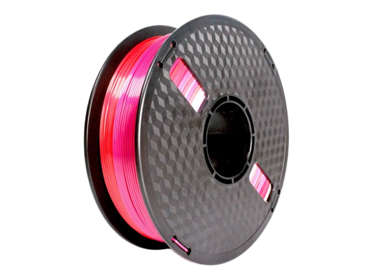 Flashforge Filament, PLA Silk Rainbow | 3DP-PLA-SK-01-RP | 1.75 mm diameter, 1kg / spool | Red / Purple