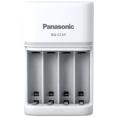 Panasonic | Battery Charger | ENELOOP BQ-CC55E | AA / AAA