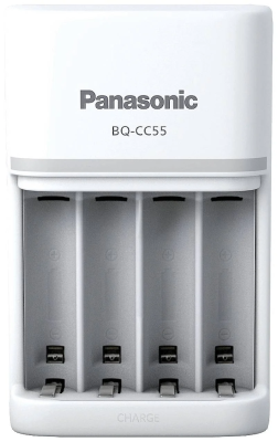 Panasonic | Battery Charger | ENELOOP BQ-CC55E | AA / AAA