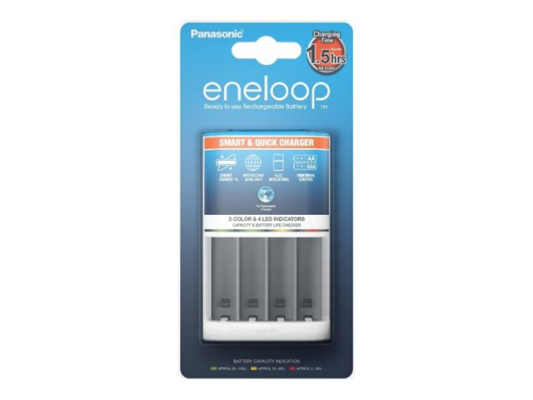 Panasonic | Battery Charger | ENELOOP BQ-CC55E | AA / AAA