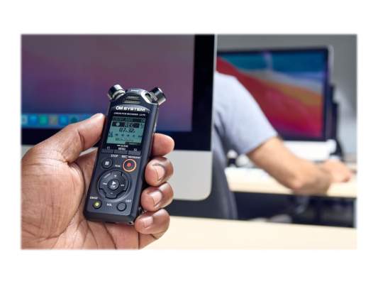 Olympus | Linear PCM Recorder | LS-P5 | Black | Microphone connection | MP3 playback | Rechargeable | FLAC / PCM (WAV) / MP3 | 59 Hrs 35 min | Stereo