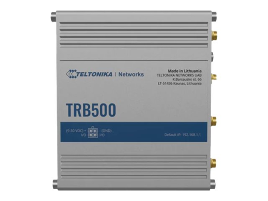 Industrial 5G Gateway | TRB500 | No Wi-Fi | 10 / 100 / 1000 Mbps Mbit / s | Ethernet LAN (RJ-45) ports 1 | Mesh Support No | MU-MiMO Yes | Antenna type SMA for Mobile