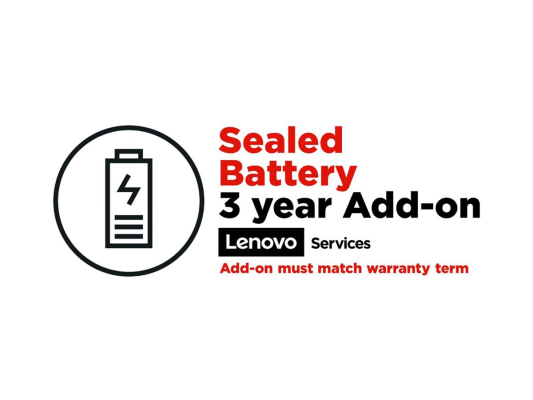 Lenovo | Warranty 3Y Sealed Battery for P16 and P16s series NB | 3 year(s)