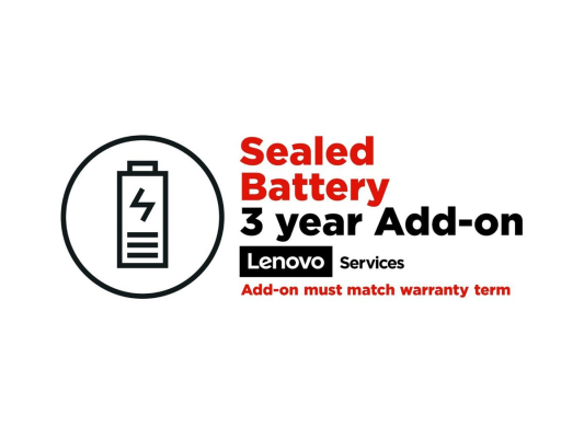 Lenovo | Warranty 3Y Sealed Battery for P16 and P16s series NB | 3 year(s)