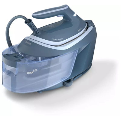 Philips | Ironing System | PSG6042 / 20 PerfectCare 6000 Series | 2400 W | 1.8 L | 8 bar | Auto power off | Vertical steam function | Calc-clean function | Blue