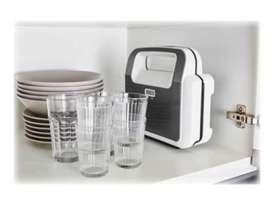 TEFAL | Wafle Maker Snack XL | SW701110 | 850 W | Number of pastry 2 | Belgium | White / Grey