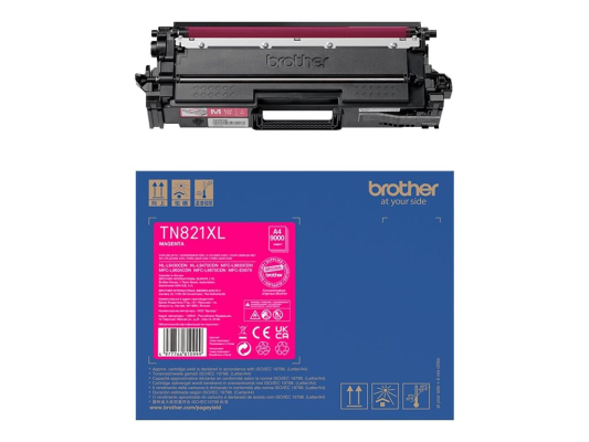 Brother TN-821XLM | Toner cartridge | Magenta
