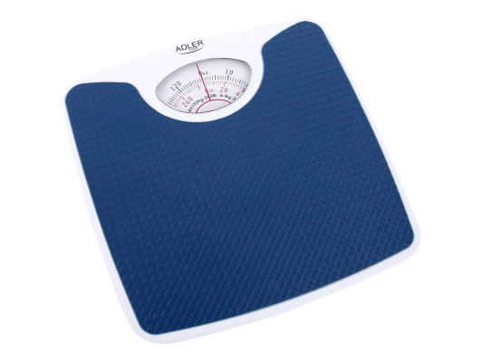 Adler | Mechanical bathroom scale | AD 8151b | Maximum weight (capacity) 130 kg | Accuracy 1000 g | Blue / White