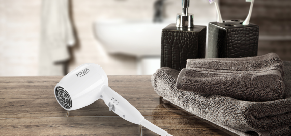 Adler | Hair dryer for hotel and swimming pool | AD 2252 | 1600 W | Number of temperature settings 2 | White