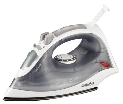 Mesko | MS 5037 | Steam Iron | 2800 W | Water tank capacity 170 ml | Continuous steam 35 g / min | Grey