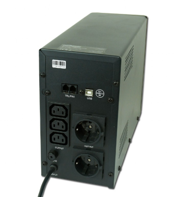 EnerGenie | UPS with USB and LCD display | EG-UPS-035 | 2000 VA | 1200 W